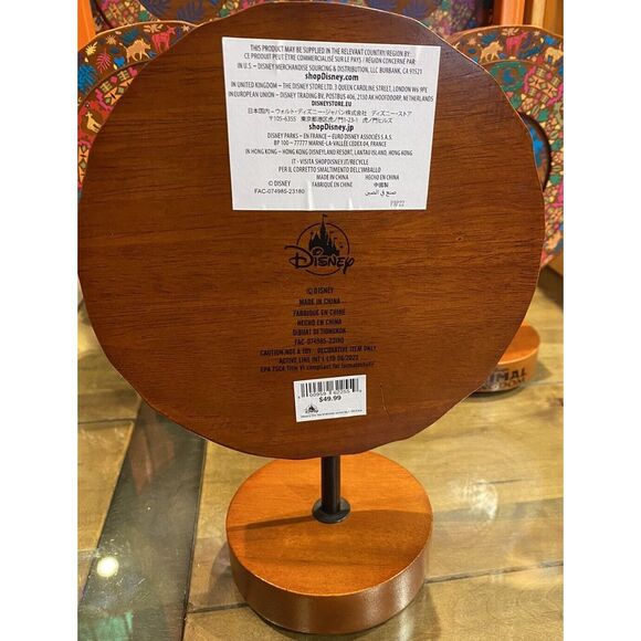 Disney Parks Animal Kingdom Wood Stand Sign Tree Of Life‎ NEW - Picture 2 of 2